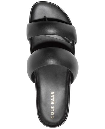 Cole haan double shop band slide sandal