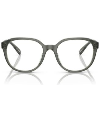 Women's Round Eyeglasses, HC6209U 52