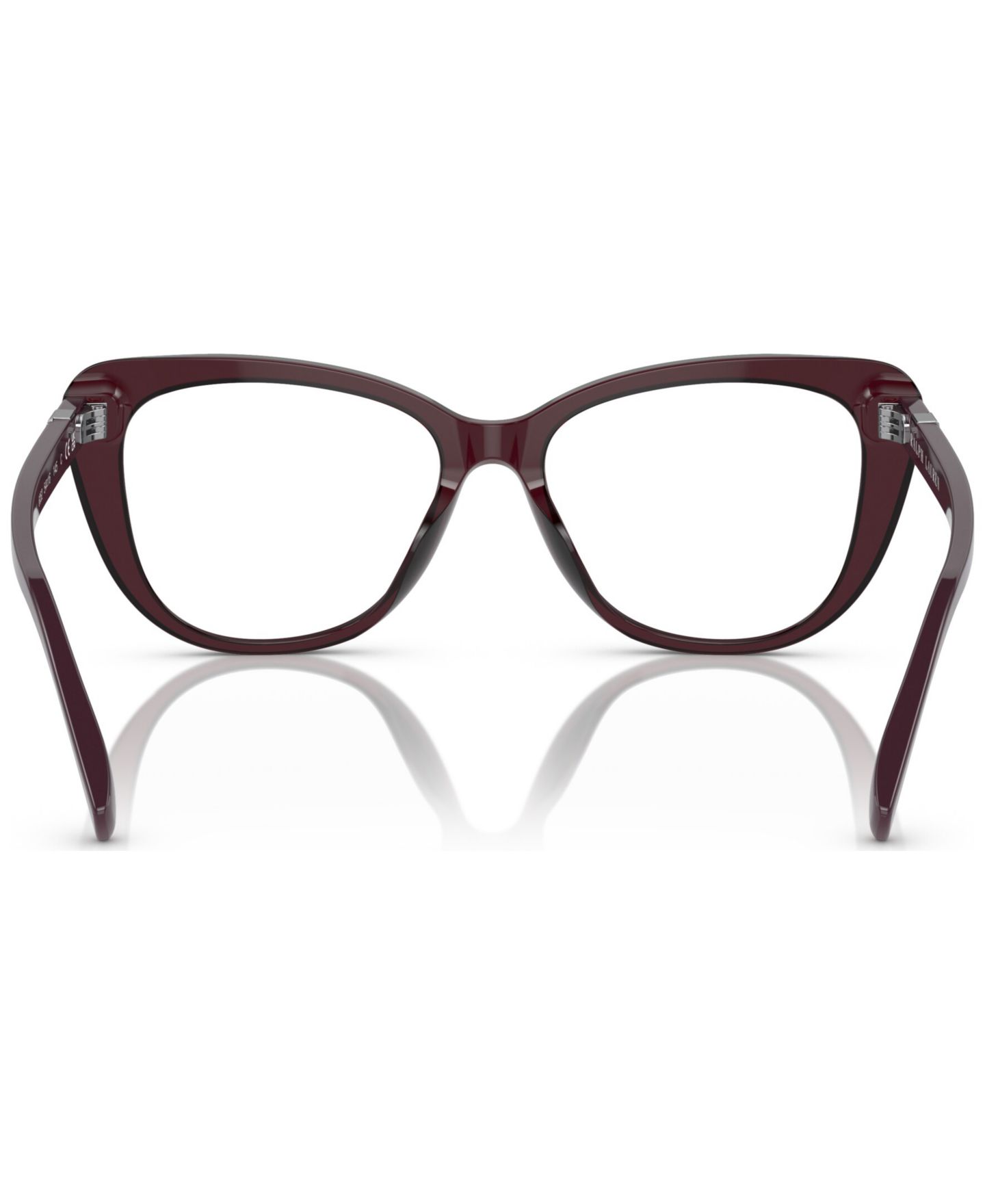 Женские очки Ralph Lauren Woman Cat Eye Plastic RL6232U Eyeglasses, цвет: Гавана — фото 9