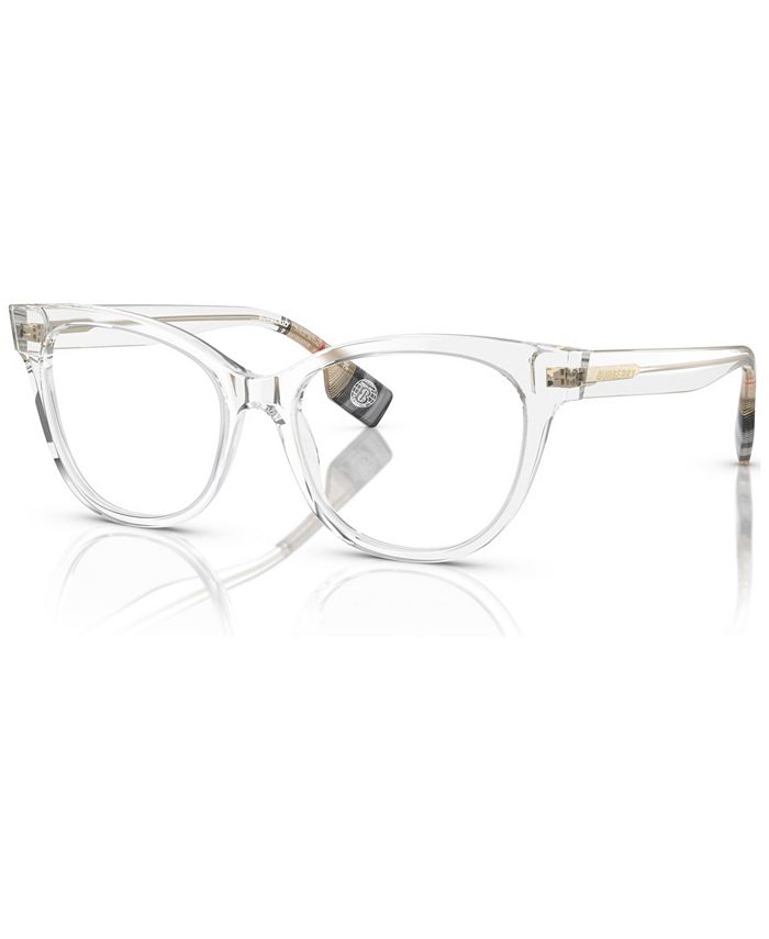 Burberry Women s Cat Eye Eyeglasses BE2375 53 Macy s