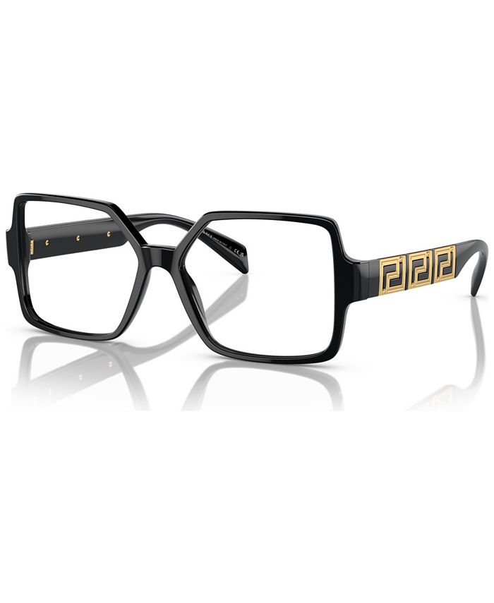Versace square glasses outlet