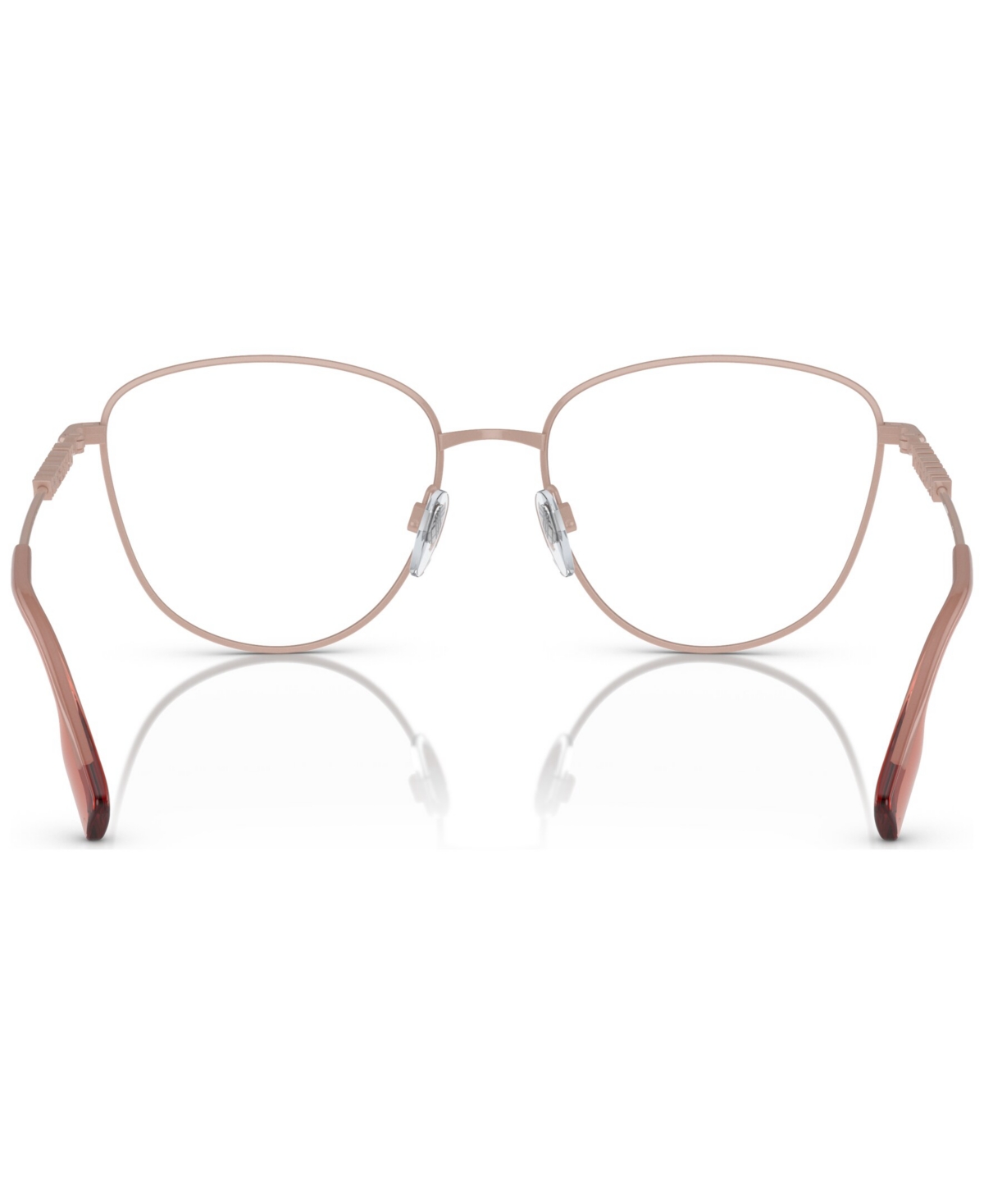 Burberry Women's Phantos Eyeglasses, Be1376 53 In Pink