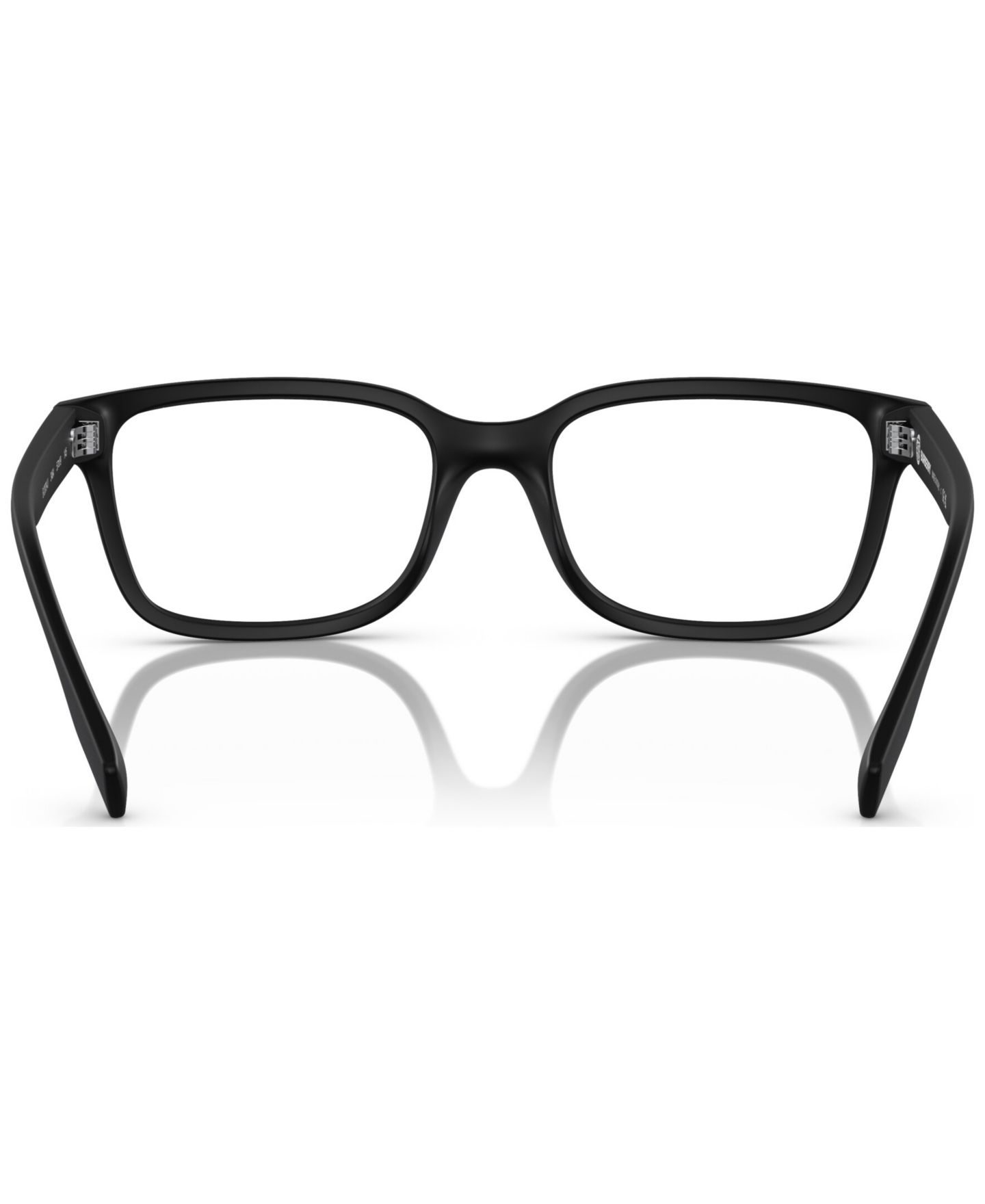 Мужские очки Burberry Man Square Plastic BE2379U Charlie Eyeglasses, цвет: Матовый чёрный — фото 4