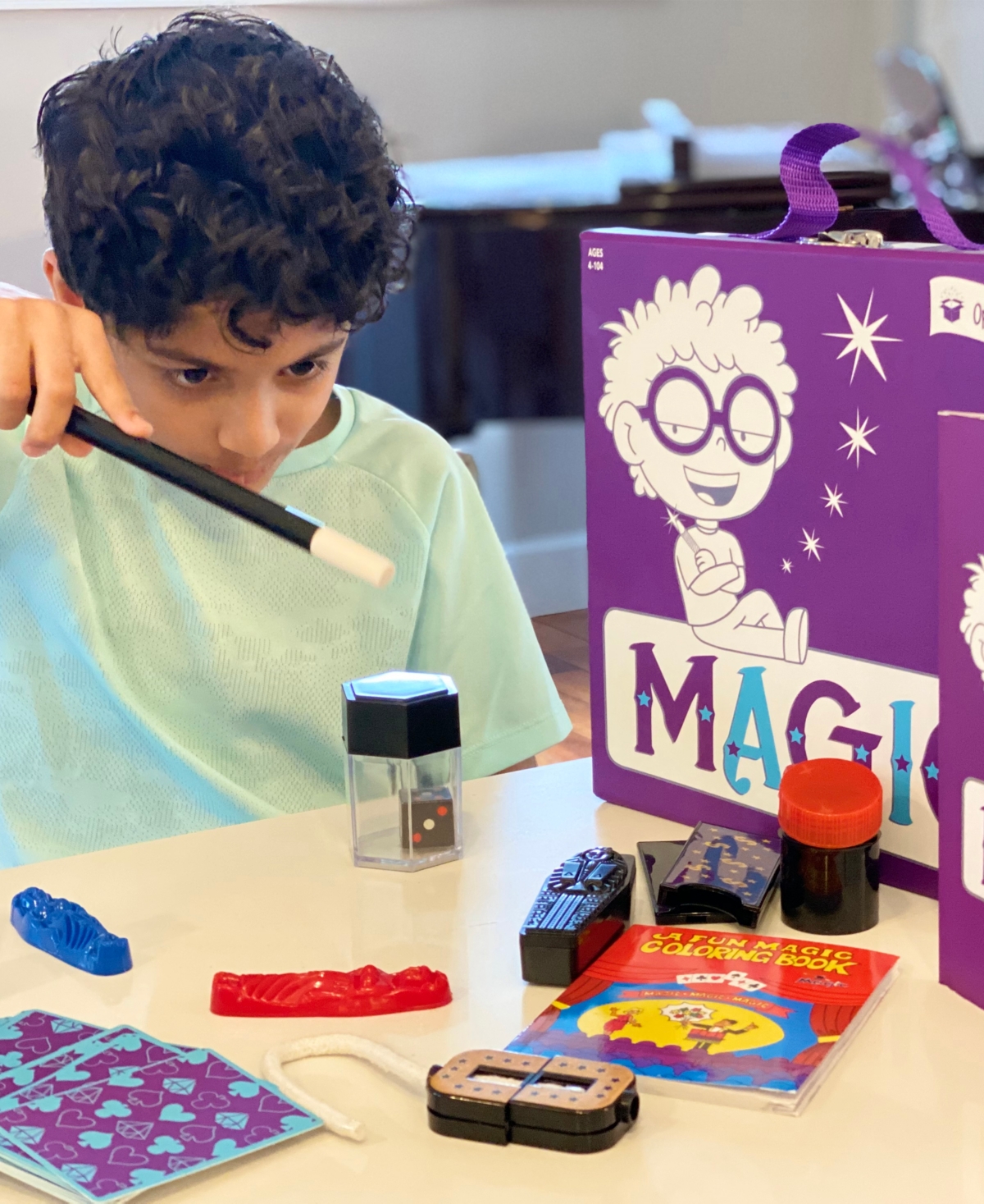 Open The Joy Magic Activity Kit In Purple