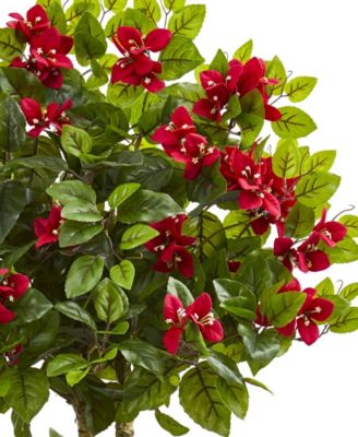 4' Double Bougainvillea Artificial Topiary Tree