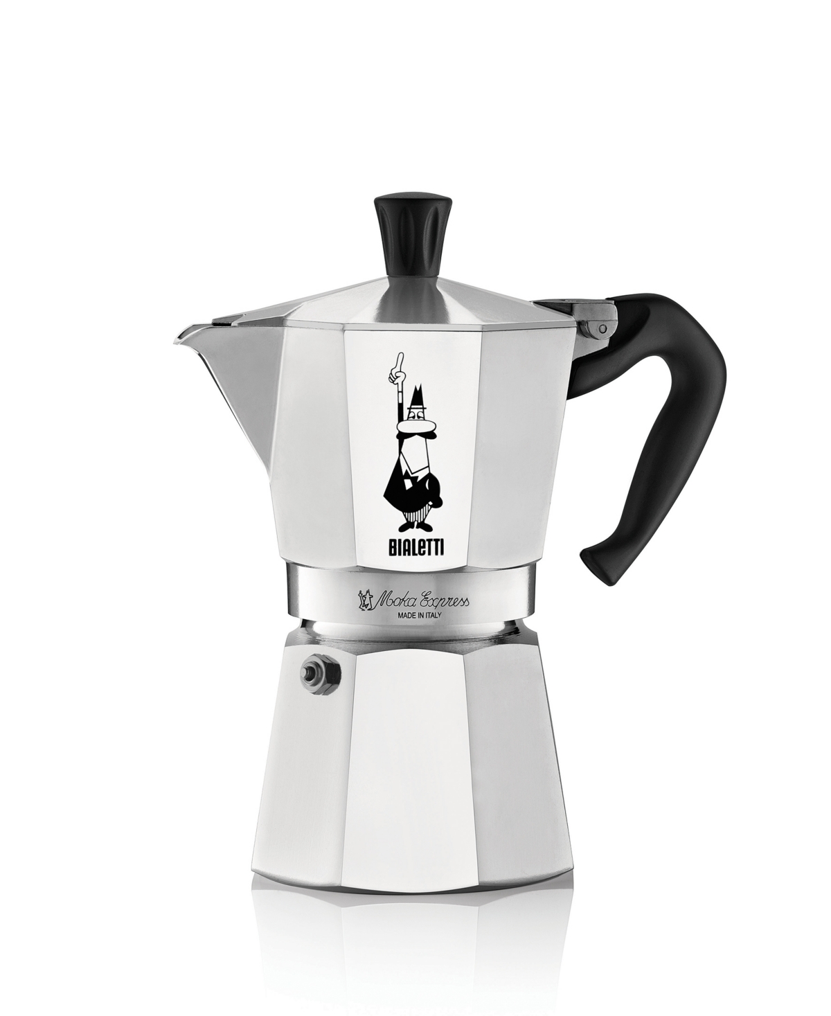 Bialetti Moka Express 420 ml 9 Cups Coffeemaker In Aluminium