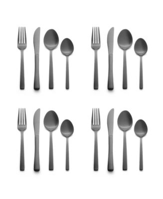 Kitchinox Selena Satin 16-Piece Set, Service for 4
