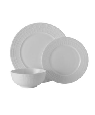 Lux Bone China 12 Pc. Dinnerware Set, Service for 4