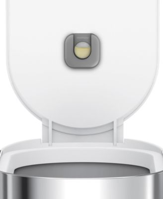 45 Liter Slim Kitchen Trash Can with Liner Pocket