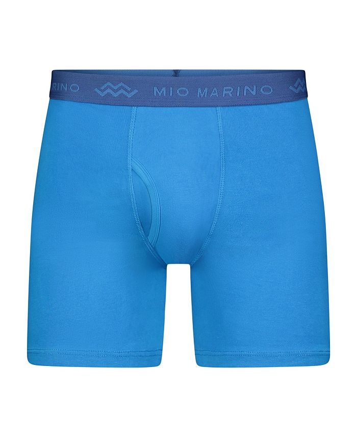 Mio Marino Premium Cotton Men's Boxers, 5Pack for Plus size Macy's
