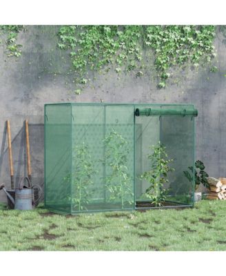 6 x 3ft Crop Cage, Double Doors Plant Protection Tent,