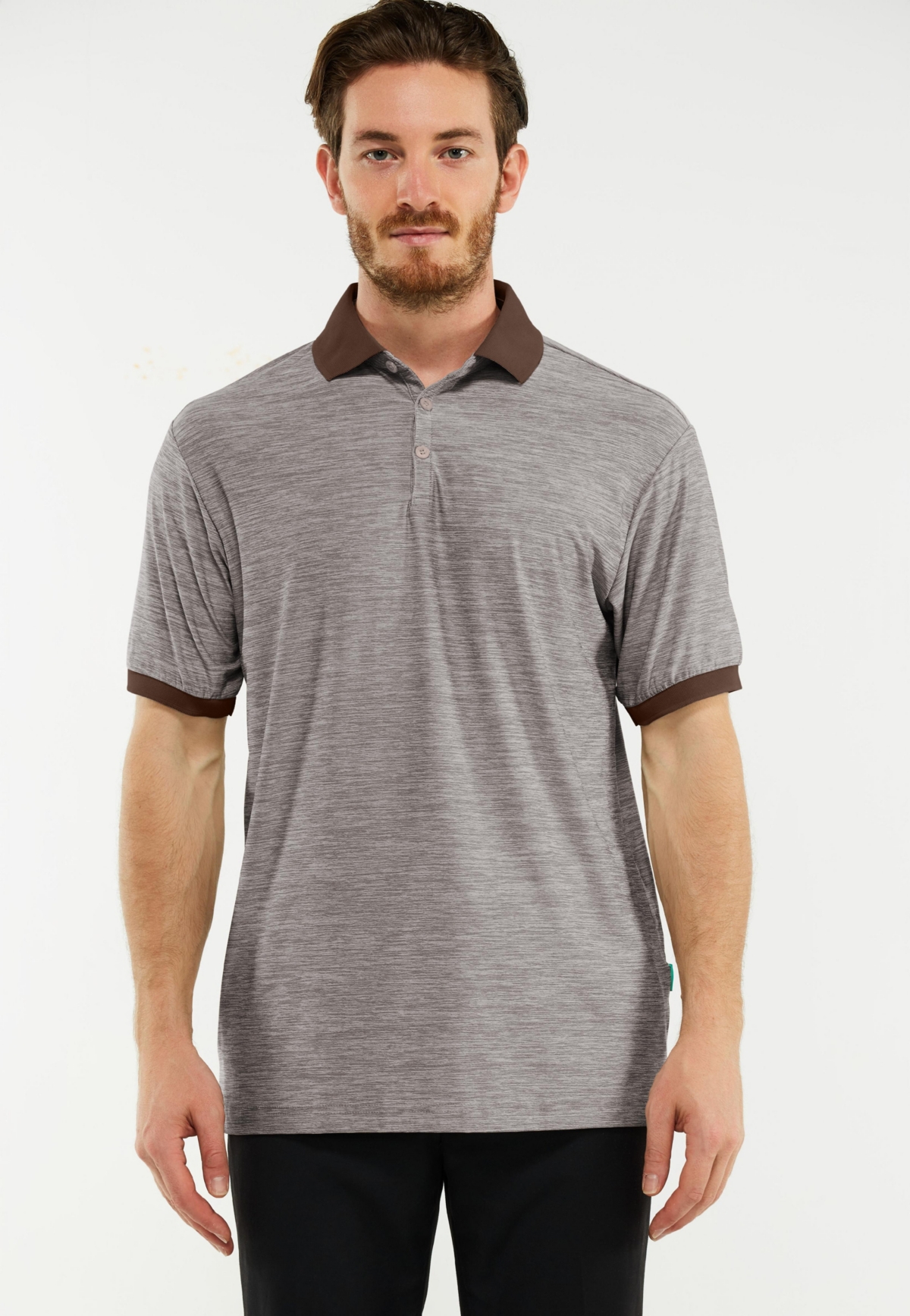 Mio Marino Men's Designer Golf Polo Shirt, Plus Size