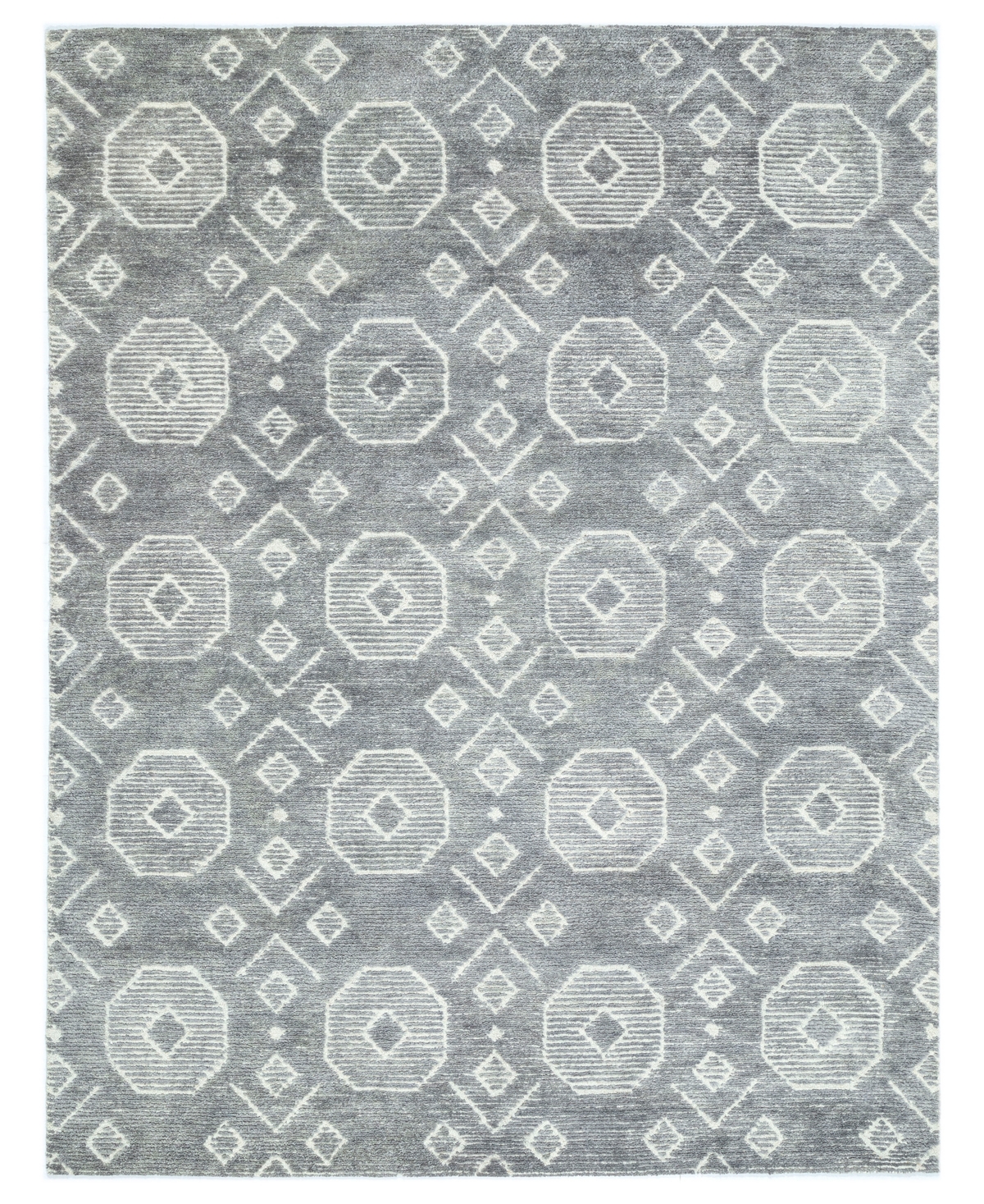 NuStory The Weekend Rastro 7'6in x 9'6in Area Rug - Gray