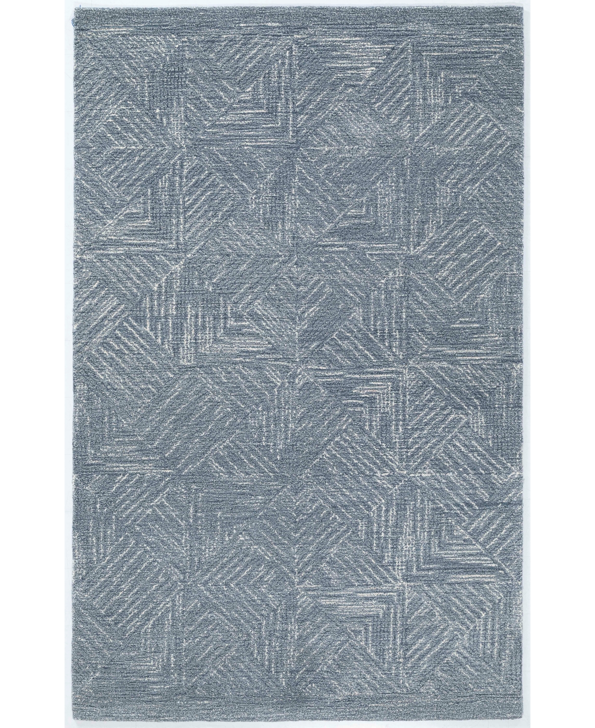 NuStory Numodern Shale 5' x 8' Area Rug - Denim