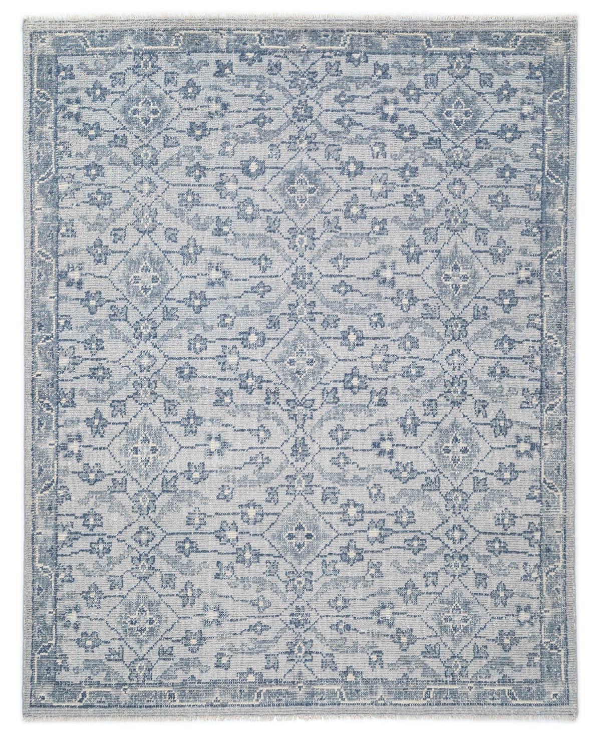 NuStory Nuclassic Finial 7'6in x 9'6in Area Rug - Blue