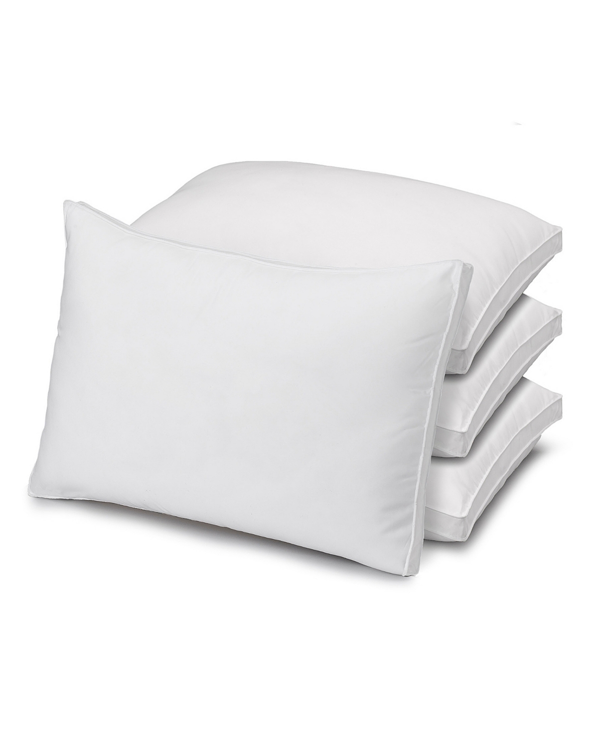Ella Jayne Gusseted Plush Down Alternative Side/Back Sleeper Pillow, - Set of 4