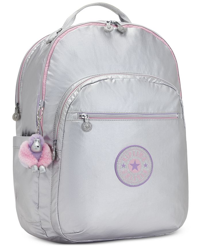 Kipling Seoul Extra Large Candy Metal Nylon 17" Laptop Backpack Macy's