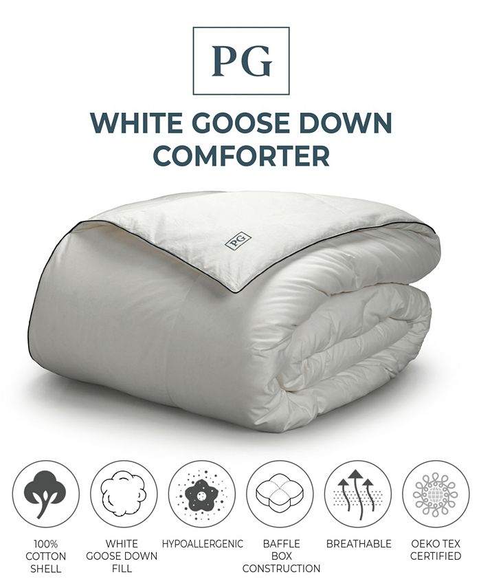 Pillow Guy White Goose Down King/Cal King Comforter Macy's