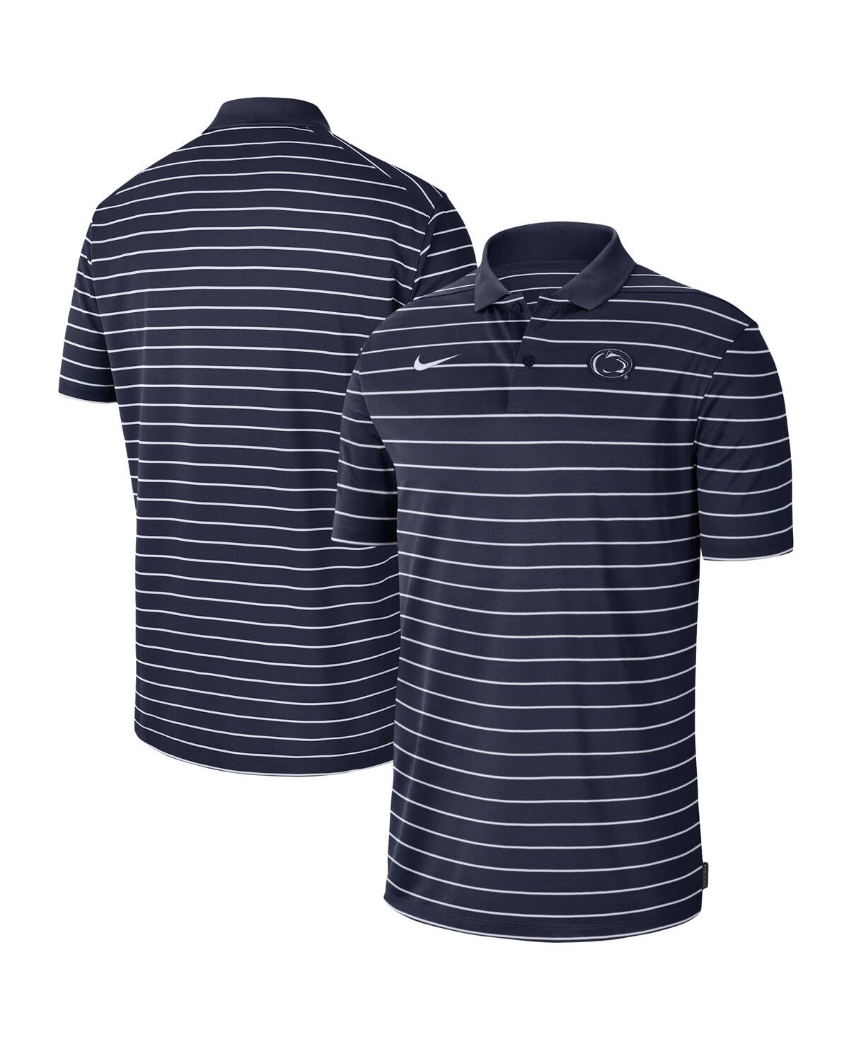 Men's Nike Navy Penn State Nittany Lions Icon Victory Coaches 2022 Early Season Performance Polo Shirt - Navy
