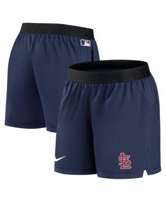 Women's Navy St. Louis Cardinals Authentic Collection Team Performance Shorts