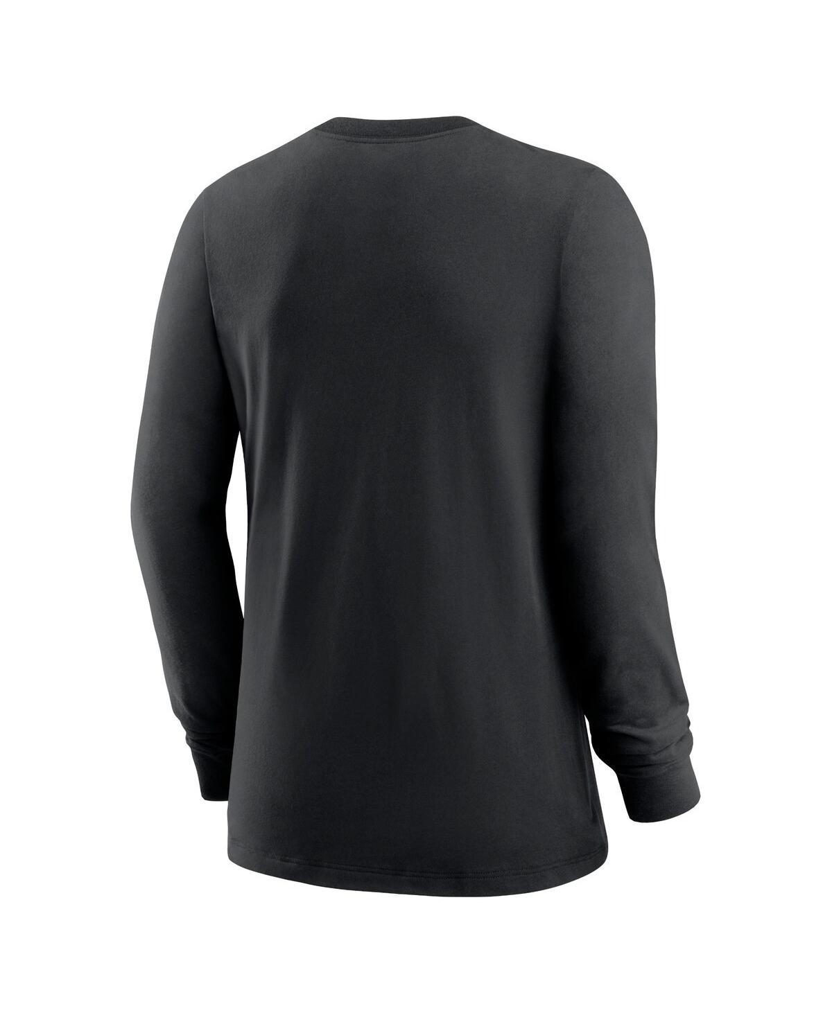Nike Women's  Black Pittsburgh Pirates Authentic Collection Legend Performance Long Sleeve T-shirt In Black