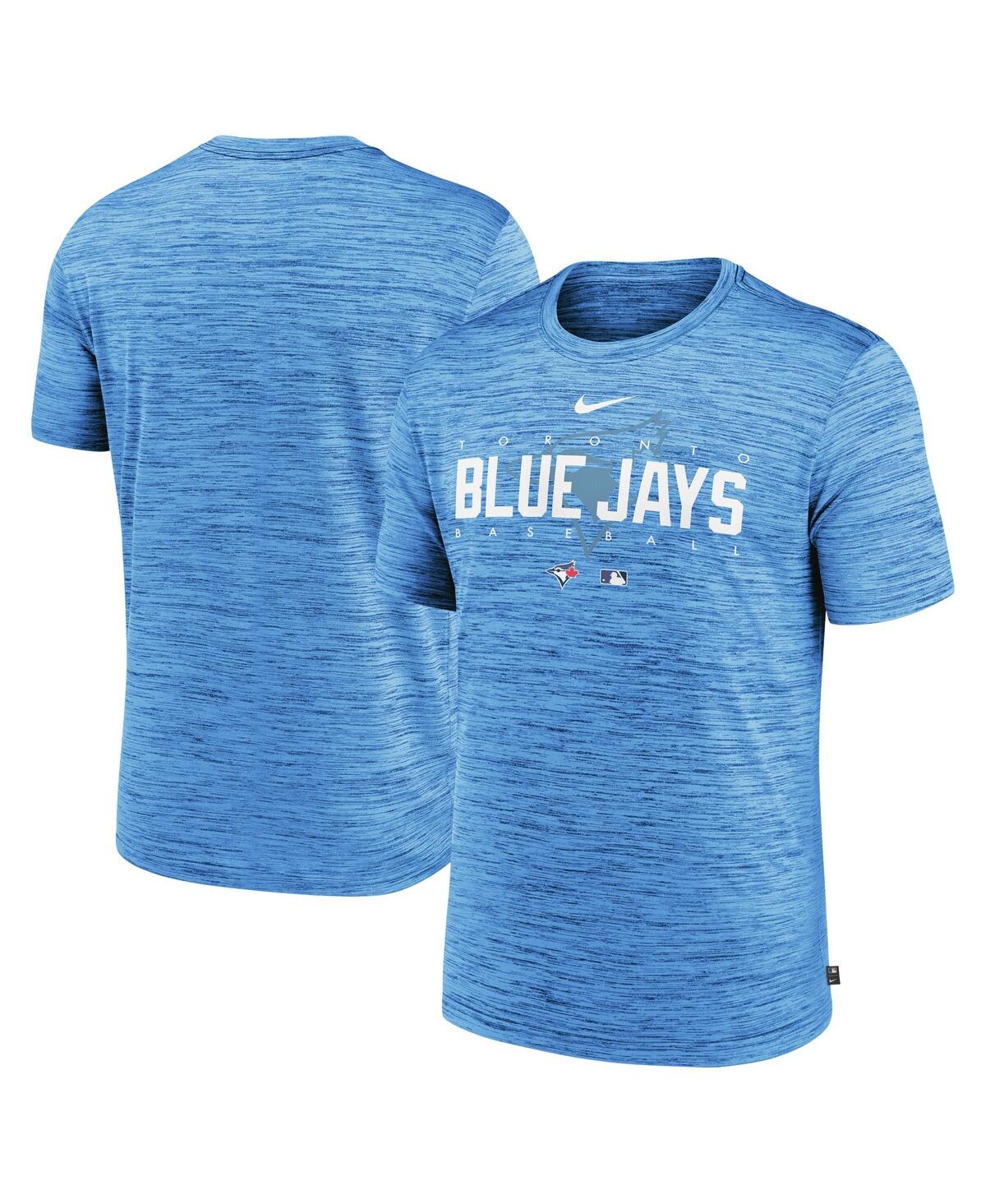 Men's NikeToronto Blue Jays Authentic Collection Velocity Performance Practice T-shirt - Powder Blue