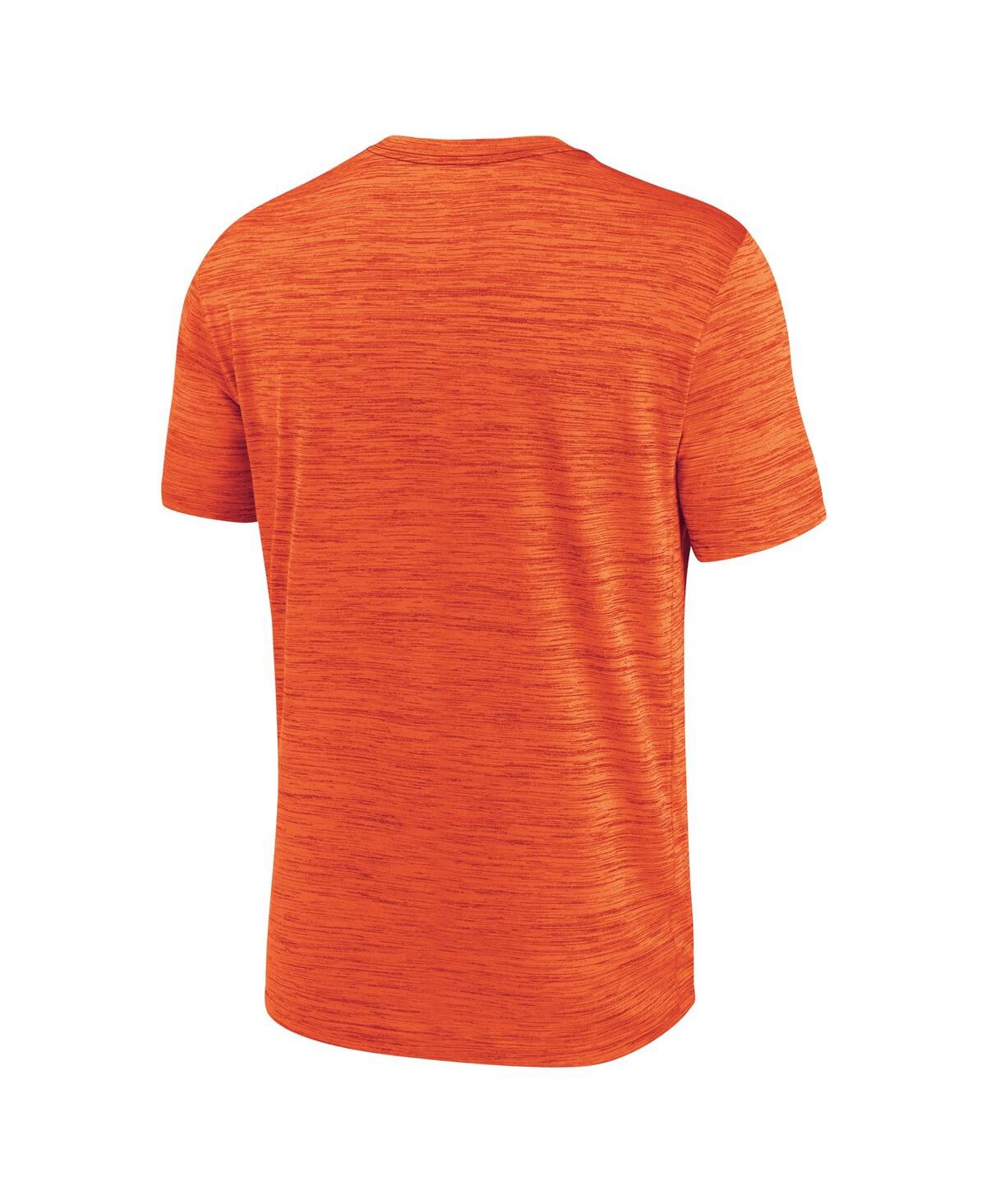 Shop Nike Men's  Orange New York Mets Authentic Collection Velocity Performance Practice T-shirt