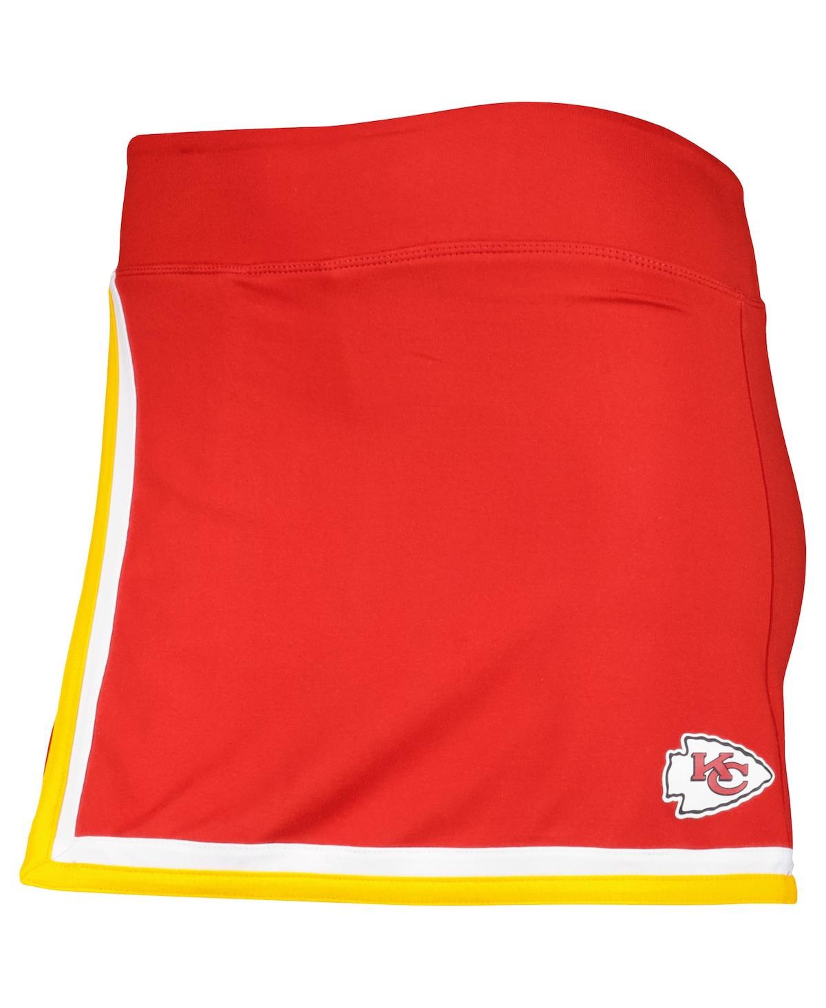 Shop Mitchell & Ness Women's  Red Kansas City Chiefs Skort