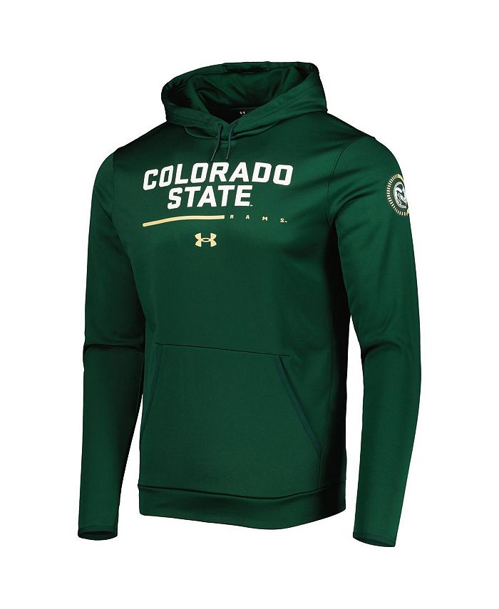 Under Armour Men's Green Colorado State Rams Wordmark Pullover Hoodie ...