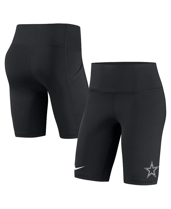 Nike Women s Black Dallas Cowboys Biker Shorts Macy s