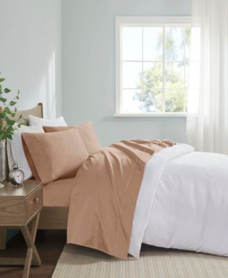 600 Thread Count Pima Cotton Sateen 4-Pc. Sheet Set, Queen