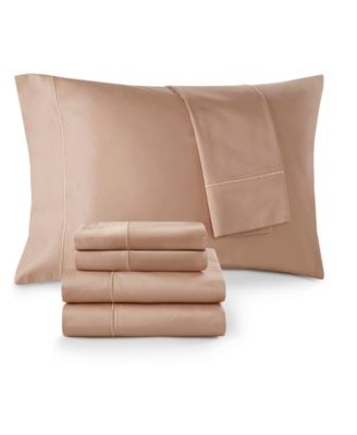 600 Thread Count Pima Cotton Sateen 4-Pc. Sheet Set, King
