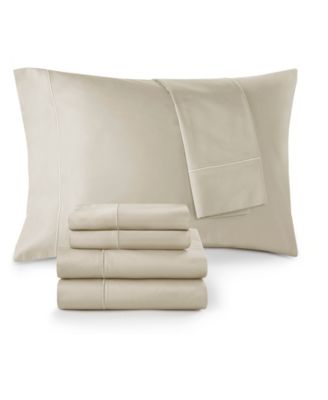 600 Thread Count Pima Cotton Sateen 4-Pc. Sheet Set, King