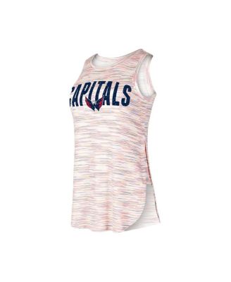Women's Washington Capitals Sunray Multicolor Tri-Blend Tank Top