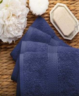 100% Egyptian Cotton 4-Piece Hand Towel Set