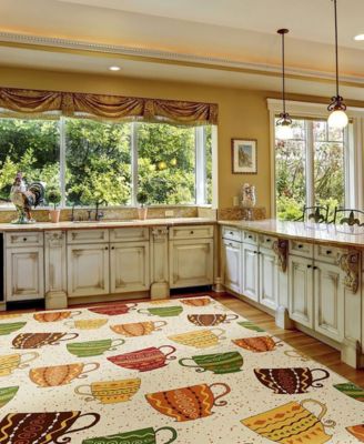 Kendall Kitchen Washable KE15 Area Rug