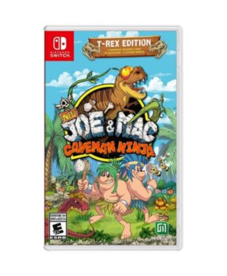 NSW - NEW JOE & MAC CAVEMAN NINJA T-REX EDITION