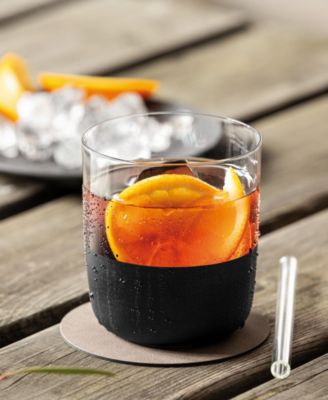 Manufacture Rock Double Old Fashioned Glasses, Set of 4