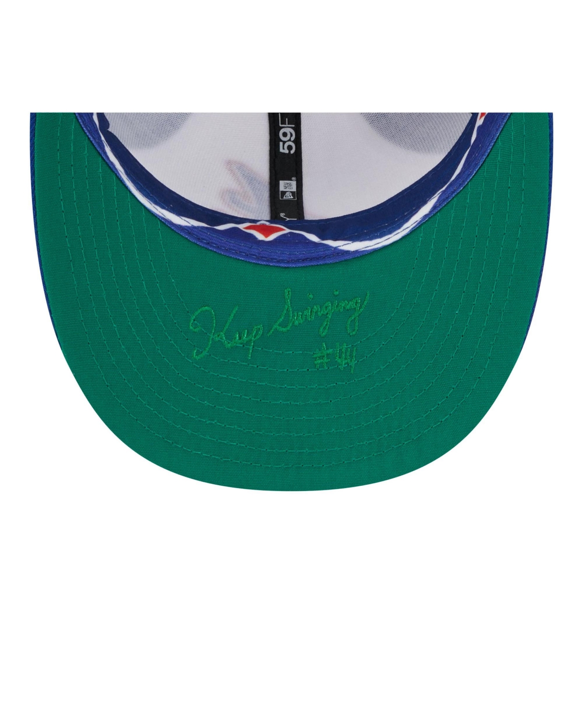 NEW ERA MEN'S NEW ERA WHITE AND ROYAL ATLANTA BRAVES 2023 CITY CONNECT LOW PROFILE 59FIFTY FITTED HAT 