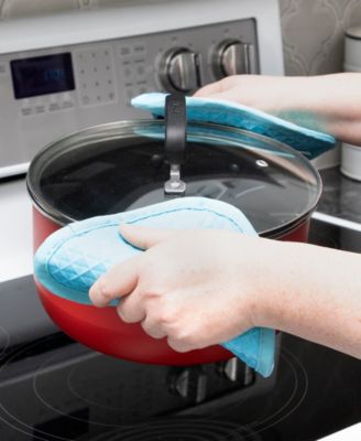 Flexible Waffle Silicone Pot Holder, Set of 2