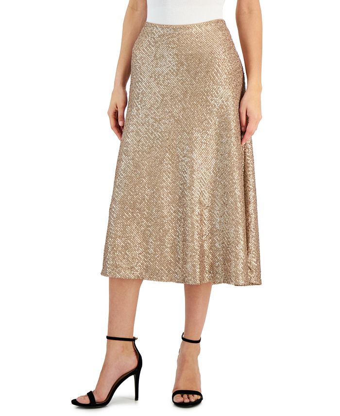 Gold 2025 skirt macy's