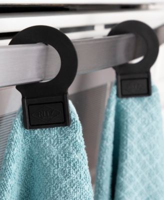 Hook and Hang Woven Kitchen Towel, Set of 2