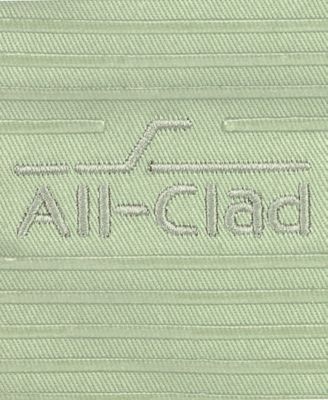 Ribbed Silicone Cotton Twill Pot Holder, Set of 2