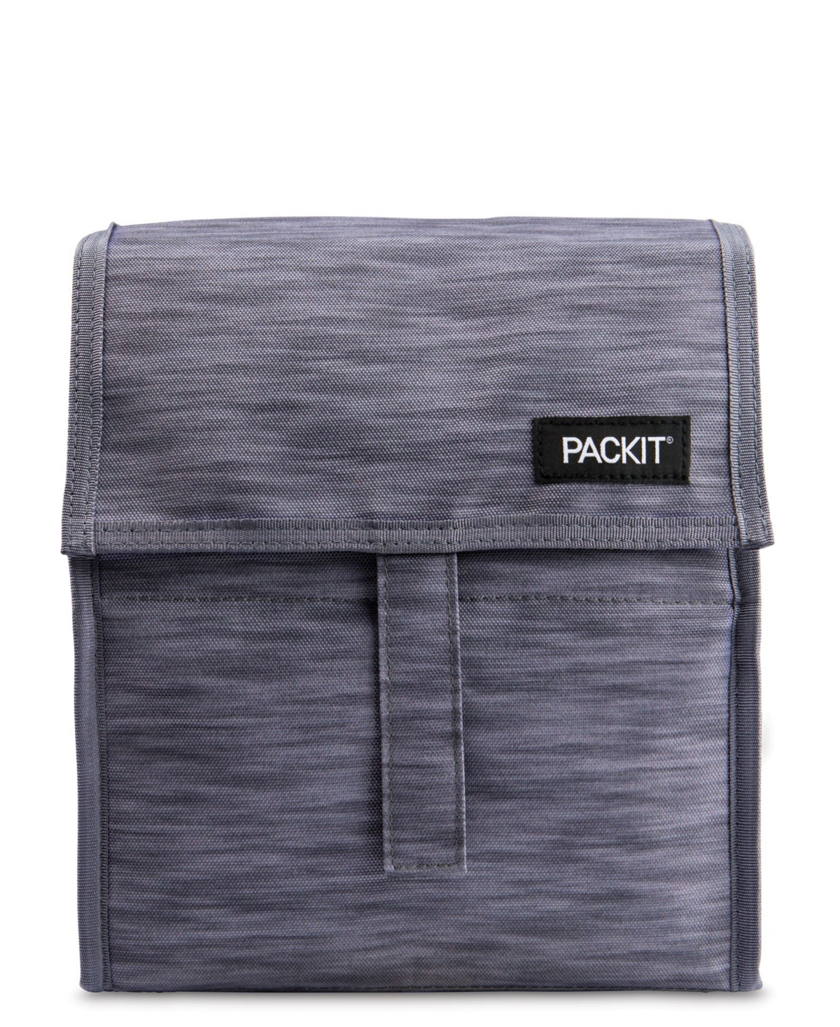 Pack It Freezable Lunch Bag In Charcoal Space Dye