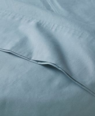 Madison Park Peached Cotton Percale 3-Pc. Sheet Set, Twin