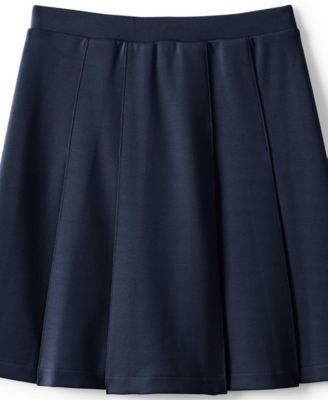 Little Girls Ponte Pleat Skirt Top of Knee