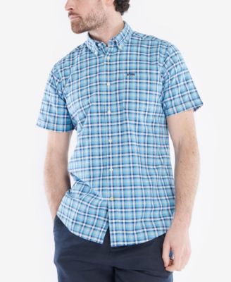 Barbour - Men's Whitsand Tailored-Fit Short-Sleeve Shirt