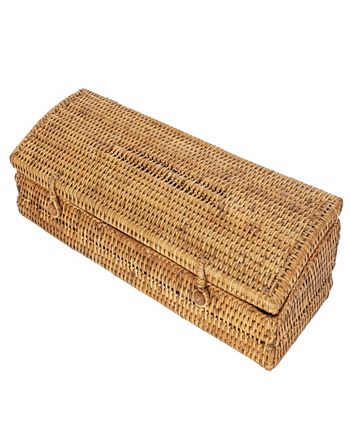 Artifacts Trading Company Rattan 5 Section Tea Box with Lid & Reviews ...