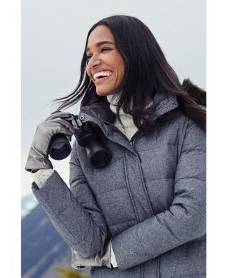 Women's EZ Touch Screen   Lined Leather Gloves