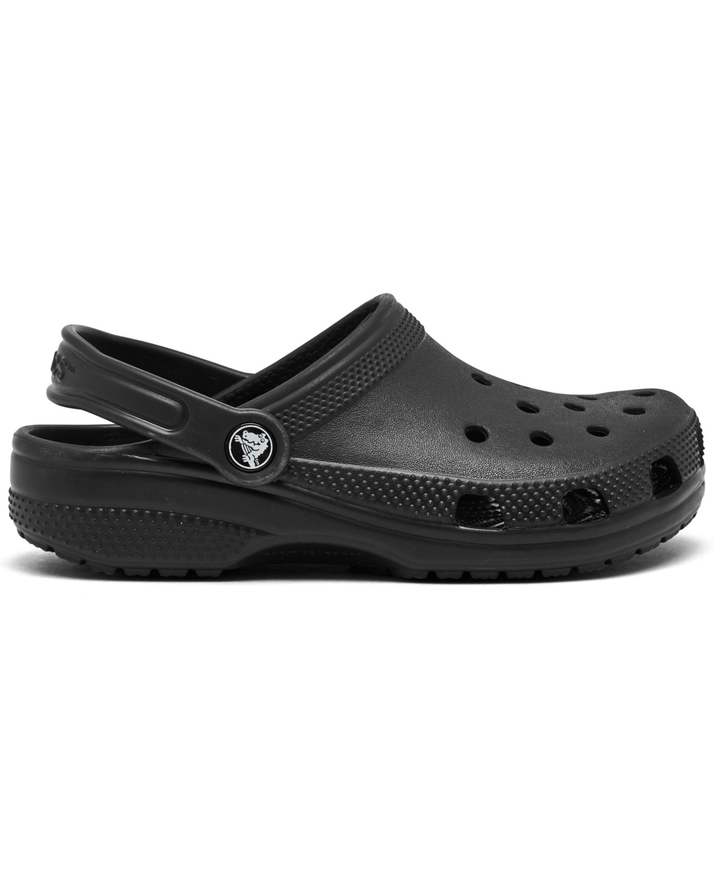 Сабо Crocs Classic Clogs from Finish Line для мальчиков, цвет: Чёрный — фото 2